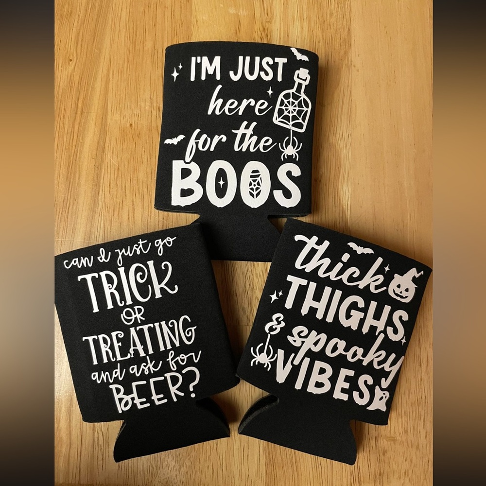 Halloween koozie